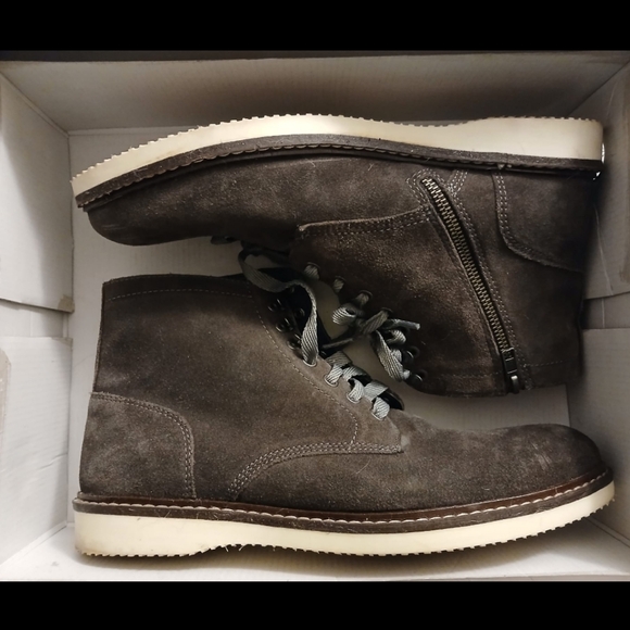 Crown Vintage Side Zip Dress Boots Men's Size 9.5 - Picture 3 of 6